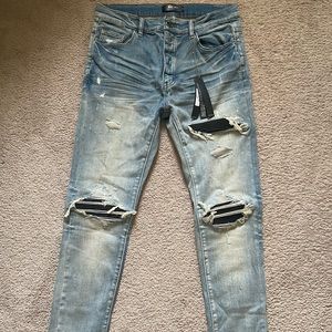 NEW AMIRI MX1 CLAY INDIGO JEANS SIZE 34